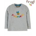 frugi - Bio Kinder Langarmshirt "Chatter" mit Bienen-Applikation