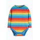 frugi - Bio Baby Body Regenbogen, orange