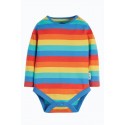 frugi - Bio Baby Body Regenbogen, orange