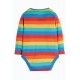 frugi - Bio Baby Body Regenbogen, orange