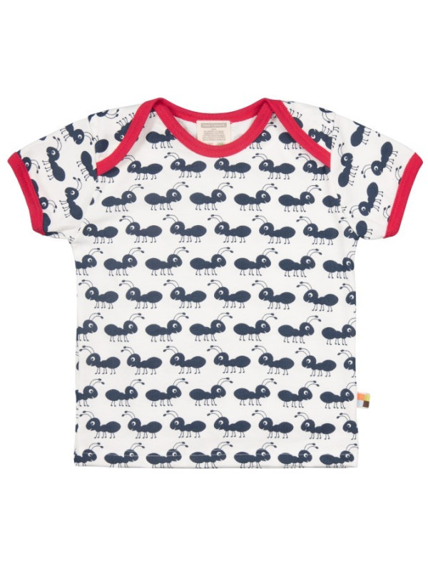 loud + proud - Bio Kinder T-Shirt mit Ameisen-Druck