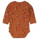 Müsli by Green Cotton - Bio Baby Body langarm mit Blümchen-Allover