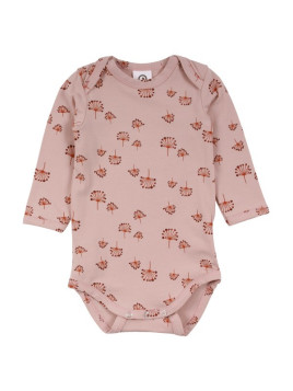 Müsli by Green Cotton - Bio Baby Body langarm mit Pusteblumen-Allover