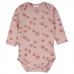 Müsli by Green Cotton - Bio Baby Body langarm mit Pusteblumen-Allover