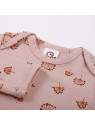 Müsli by Green Cotton - Bio Baby Body langarm mit Pusteblumen-Allover