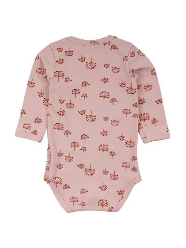 Müsli by Green Cotton - Bio Baby Body langarm mit Pusteblumen-Allover