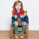 kite kids - Bio Baby Stopper Socken mit Tier-Motiven "Rübe und Traktor" 2er Pack