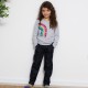 kite kids - Bio Kinder Schlupfjeans mit Herzen-Allover