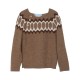 serendipity organics - Bio Kinder Raglan Strickpullover, Alpakawolle, cashew