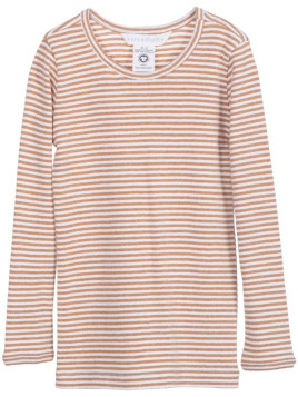 serendipity organics - Bio Kinder Langarmshirt mit Streifen, cashew