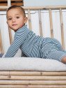 serendipity organics - Bio Baby Langarmshirt mit Streifen, atlantic