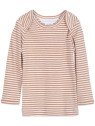 serendipity organics - Bio Baby Langarmshirt mit Streifen, cashew