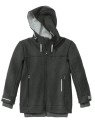 disana - Bio Kinder Outdoor Walkjacke, Wolle, anthrazit
