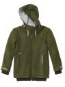 disana - Bio Kinder Outdoor Walkjacke, Wolle, oliv