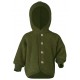ENGEL - Bio Baby Fleece Jacke mit Kapuze, Wolle, schilf