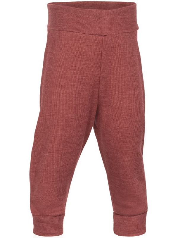 ENGEL - Bio Baby Hose mit Nabelbund, Wolle/Seide, kupfer