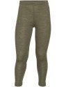 ENGEL - Bio Kinder Leggings, Wolle/Seide, olive