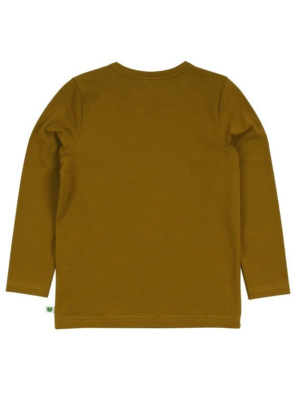 Fred`s World by Green Cotton  - Bio Kinder Langarmshirt, pesto