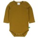Fred`s World by Green Cotton - Bio Baby Body langarm, pesto