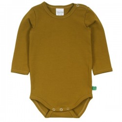 Fred`s World by Green Cotton - Bio Baby Body langarm, pesto