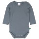 Fred`s World by Green Cotton - Bio Baby Body langarm, hellblau