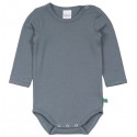 Fred`s World by Green Cotton - Bio Baby Body langarm, blau
