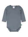 Fred`s World by Green Cotton - Bio Baby Body langarm, hellblau