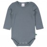 Fred`s World by Green Cotton - Bio Baby Body langarm, hellblau