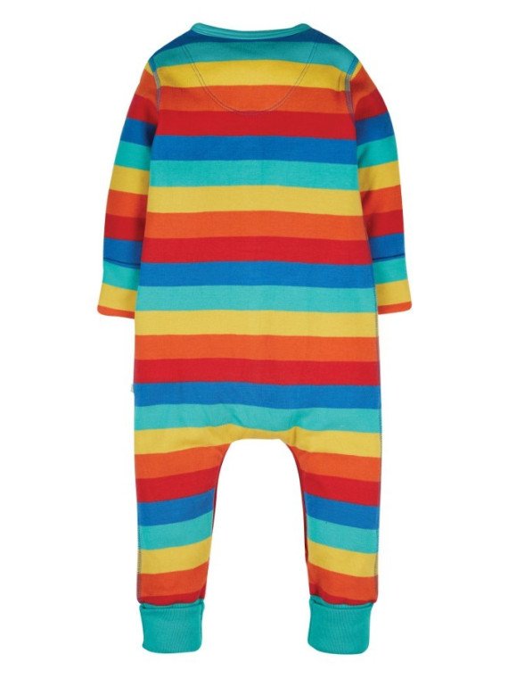 frugi - Bio Baby Strampler Regenbogen