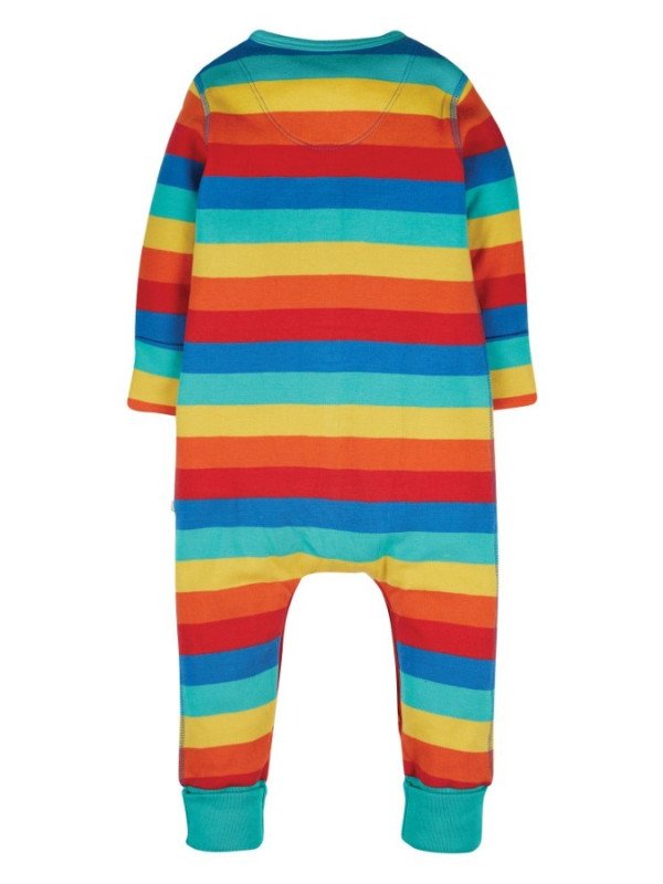 frugi - Bio Baby Strampler Regenbogen