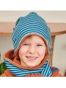 Cheeky Apple - Bio Kinder Beanie mit Streifen