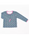 Cheeky Apple - Bio Kinder Langarmshirt mit Blumen-Allover