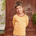 Cheeky Apple - Bio Kinder Langarmshirt mit Muster-Allover