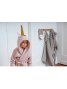 Kikadu - Bio Kinder Bademantel Einhorn