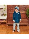 Cheeky Apple - Bio Kinder Jerseyhose mit Krokodil-Allover