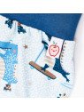 Cheeky Apple - Bio Kinder Jerseyhose mit Krokodil-Allover
