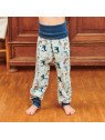 Cheeky Apple - Bio Kinder Jerseyhose mit Krokodil-Allover