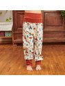 Cheeky Apple - Bio Kinder Jerseyhose mit Abenteuercamp-Allover