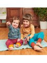 Cheeky Apple - Bio Baby Langarmshirt mit Blumen-Allover