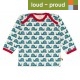 loud & proud - Langarmshirt mit Schnecken-Druck