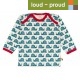 loud & proud - Langarmshirt mit Schnecken-Druck