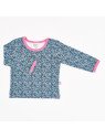 Cheeky Apple - Bio Baby Langarmshirt mit Blumen-Allover