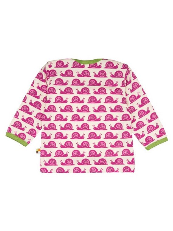 loud & proud - Langarmshirt mit Schnecken-Druck