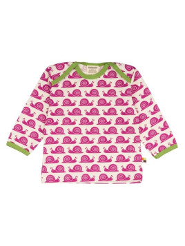 loud & proud - Langarmshirt mit Schnecken-Druck