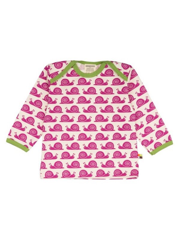 loud & proud - Langarmshirt mit Schnecken-Druck