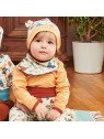 Cheeky Apple - Bio Baby Body langarm mit Muster