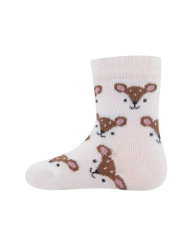 Ewers - Bio Baby Socken mit Reh-Allover