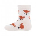 Ewers - Bio Baby Socken mit Fuchs-Allover