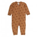 Müsli by Green Cotton - Bio Baby Strampler mit Nuss-Allover