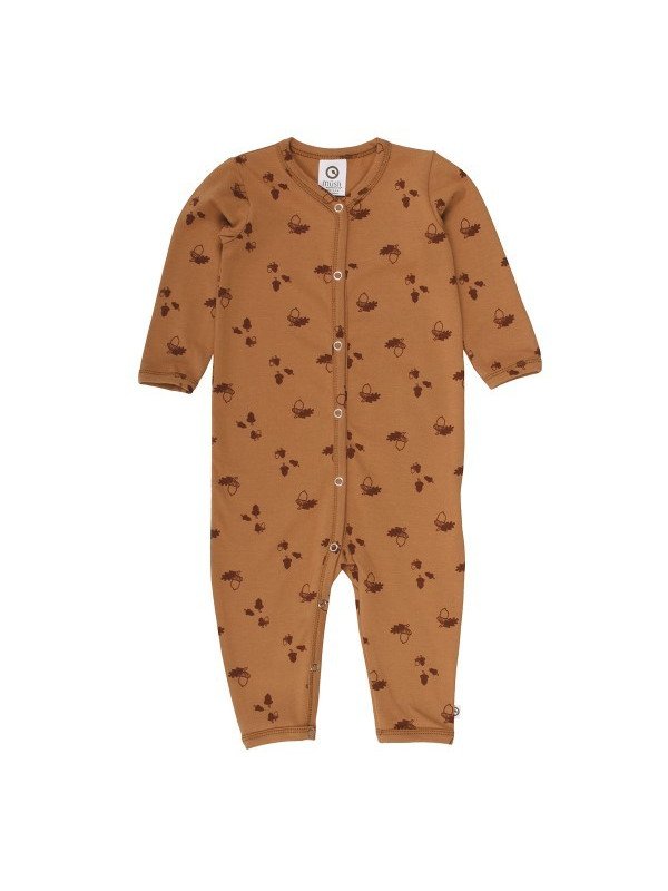 Müsli by Green Cotton - Bio Baby Strampler mit Nuss-Allover